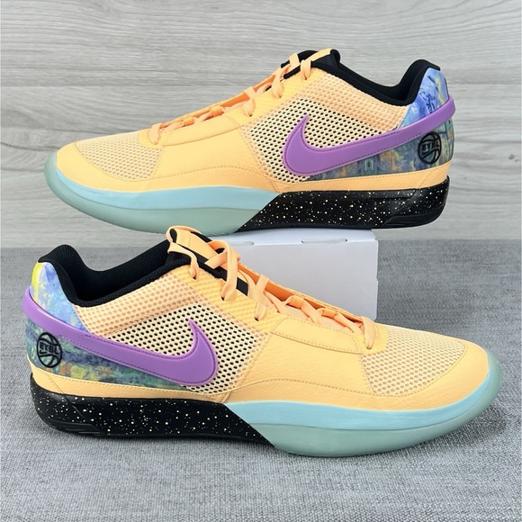 Nike JA 1 'EYBL' Melon Tint Rush Fuchsia Black Jade Ice FQ4293-800 Men's Size 16
